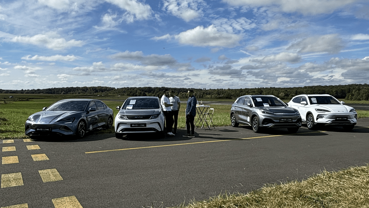 Les modèles BYD Kroely en démonstration à Sarre-Union !