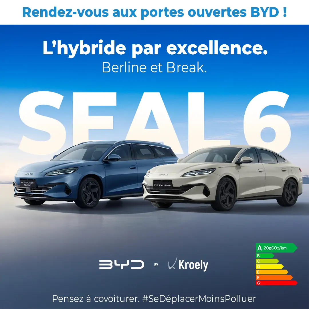 Le nouveau BYD SEAL 6 – Berline ou Break,