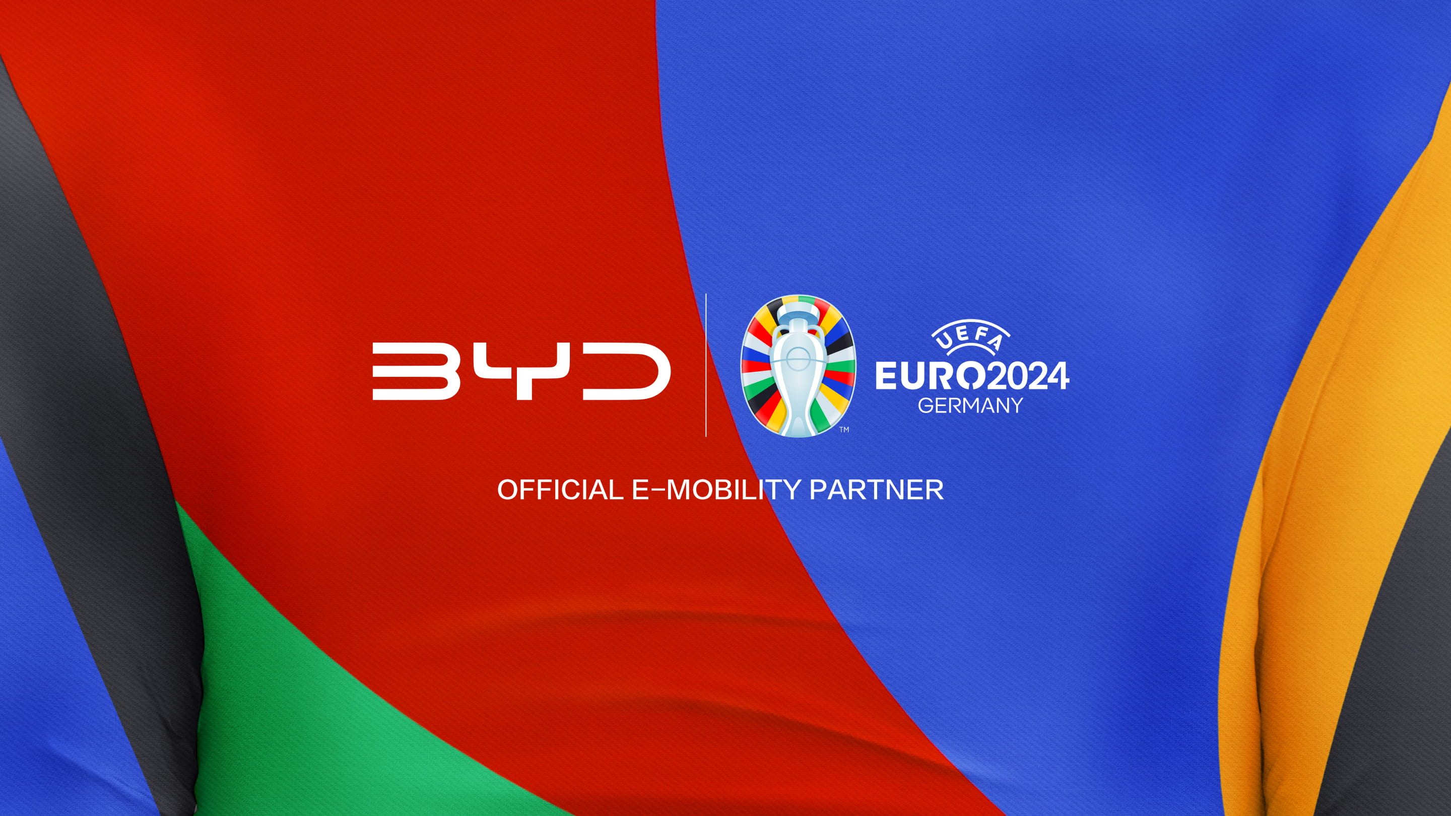 BYD sera le partenaire officiel de l'UEFA EURO 2024™ !