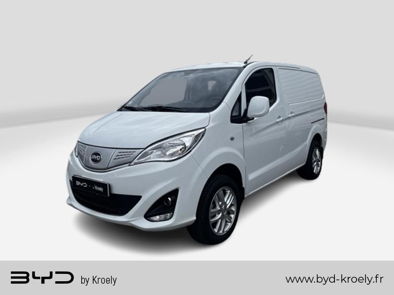 Photo BYD ETP3 PETIT UTILITAIRE ELECTRIQ Caméra de recul, planchait aluminium, sièges chauffants, doubles portes latéraux, charge rapide.